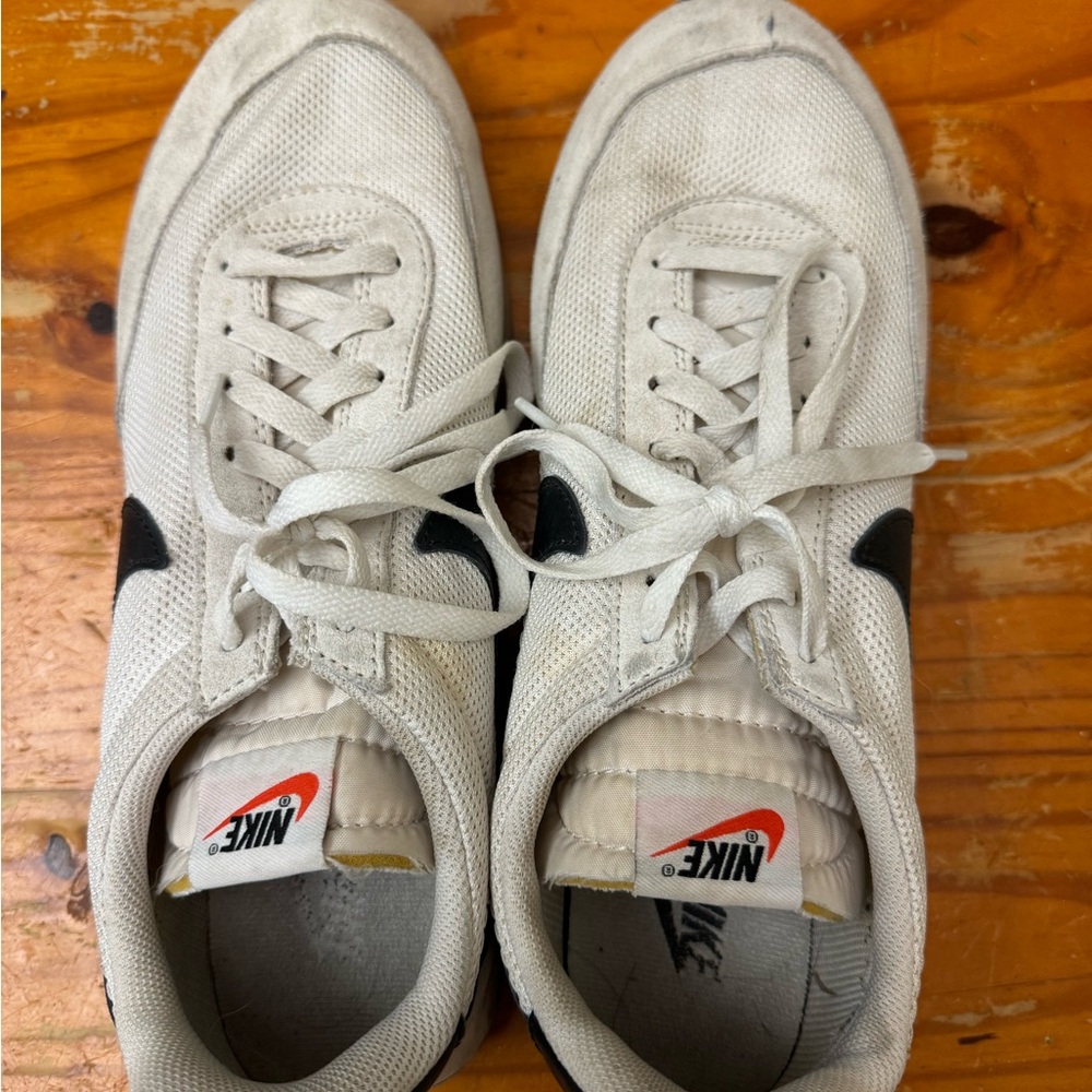 Nike Label with Black Text